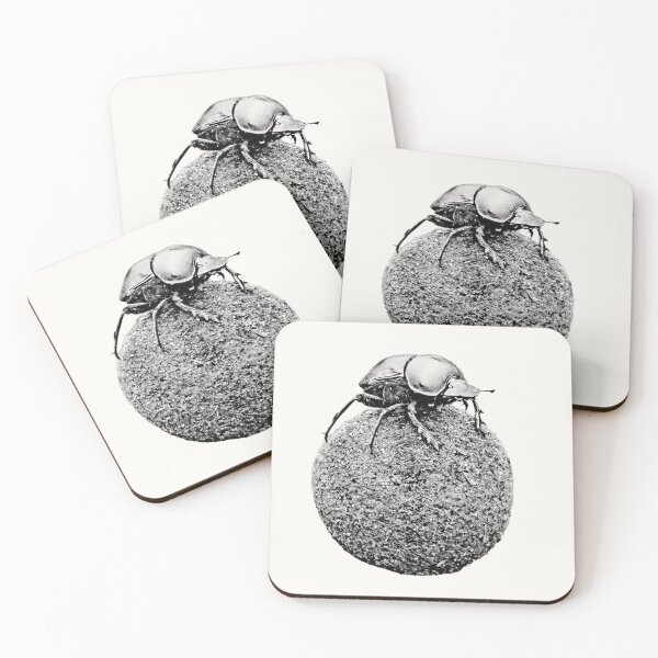 Item preview, Dung Beetle on Dung Ball African Wildlife designed and sold by Scotch Macaskill.