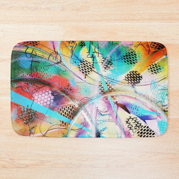Item preview, Spray paint grafitti carnival designed and sold by Edith Jacobs.