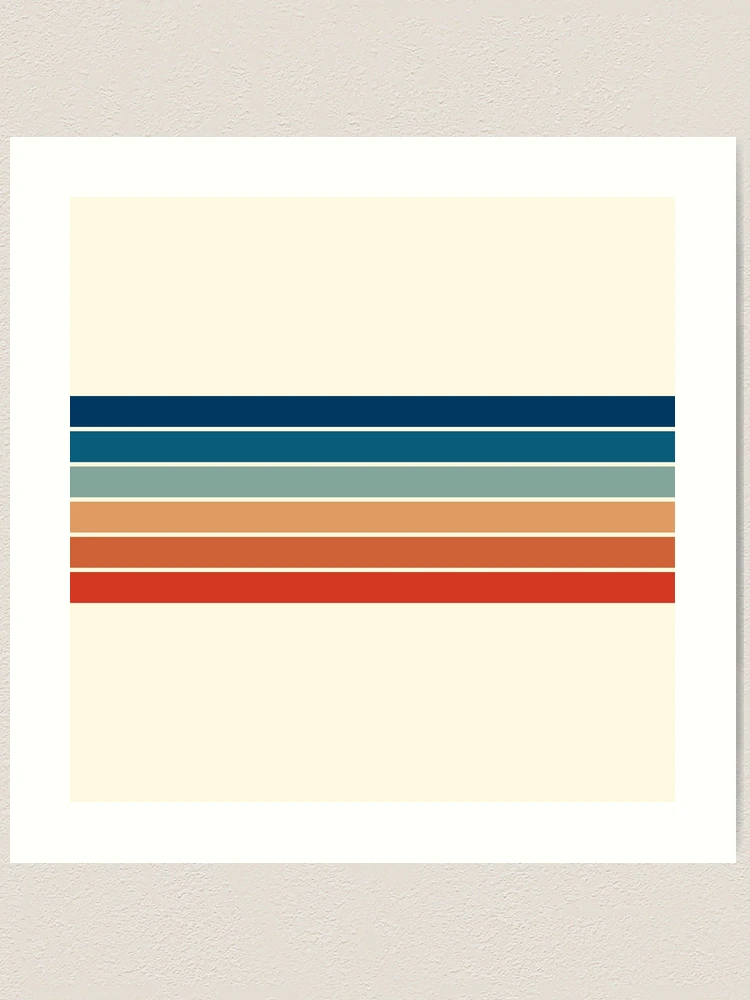 Classic 70s Retro Stripes