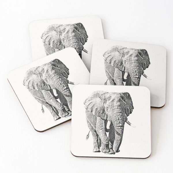 Item preview, African Elephant Full Figure Wildlife designed and sold by Scotch Macaskill.