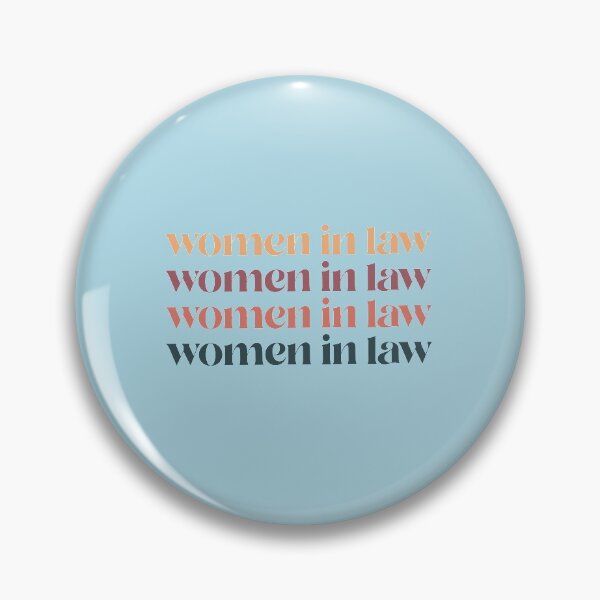 Item preview, Women in Law | #womeninlaw Light Blue background designed and sold by cutetype.