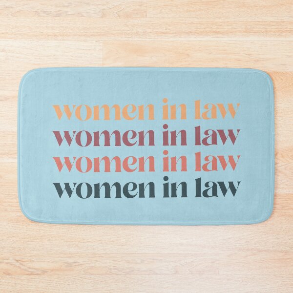Item preview, Women in Law | #womeninlaw Light Blue background designed and sold by cutetype.