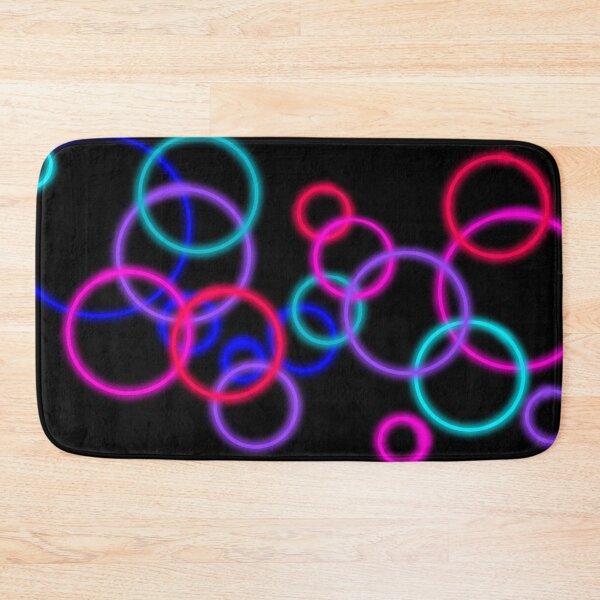 Item preview, Abstract Neon Circles designed and sold by that5280lady.