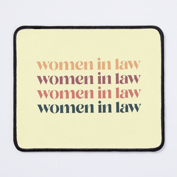 Item preview, Women in Law | #womeninlaw Light Cream background designed and sold by cutetype.