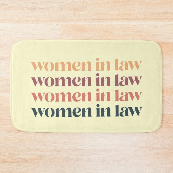 Item preview, Women in Law | #womeninlaw Light Cream background designed and sold by cutetype.