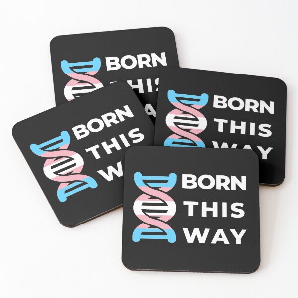 Item preview, Born This Way Transgender Pride DNA - Pride Month, Happy Pride!, Transgender Flag, Trans Ally designed and sold by jadedscientist.