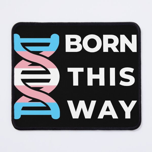 Item preview, Born This Way Transgender Pride DNA - Pride Month, Happy Pride!, Transgender Flag, Trans Ally designed and sold by jadedscientist.