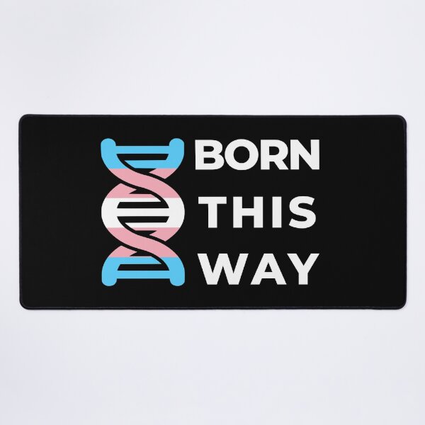 Item preview, Born This Way Transgender Pride DNA - Pride Month, Happy Pride!, Transgender Flag, Trans Ally designed and sold by jadedscientist.
