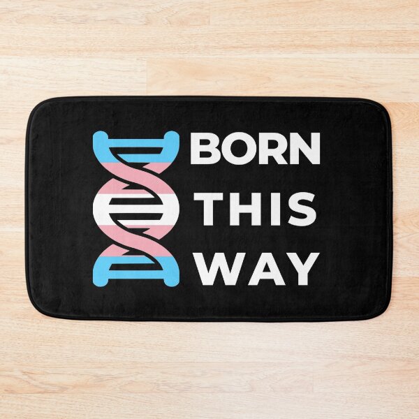 Item preview, Born This Way Transgender Pride DNA - Pride Month, Happy Pride!, Transgender Flag, Trans Ally designed and sold by jadedscientist.