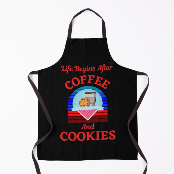 Artikelvorschau, Das Leben beginnt nach Kaffee und Keksen entworfen und verkauft von WoodburyLake.