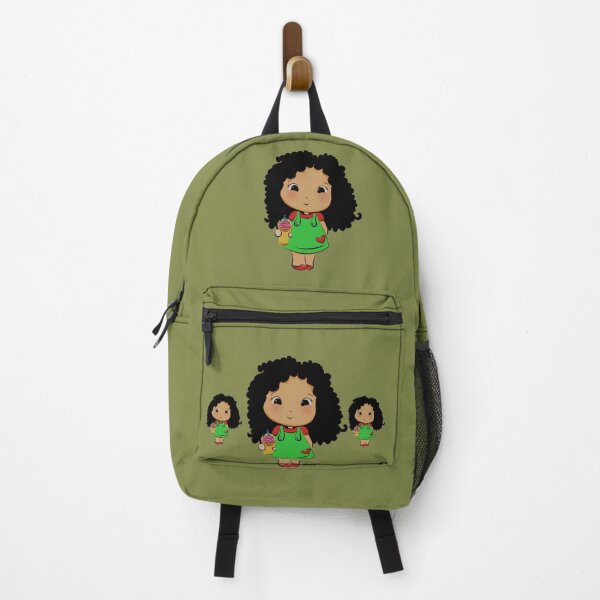Item preview, niña de pelo rizado designed and sold by PMestore.