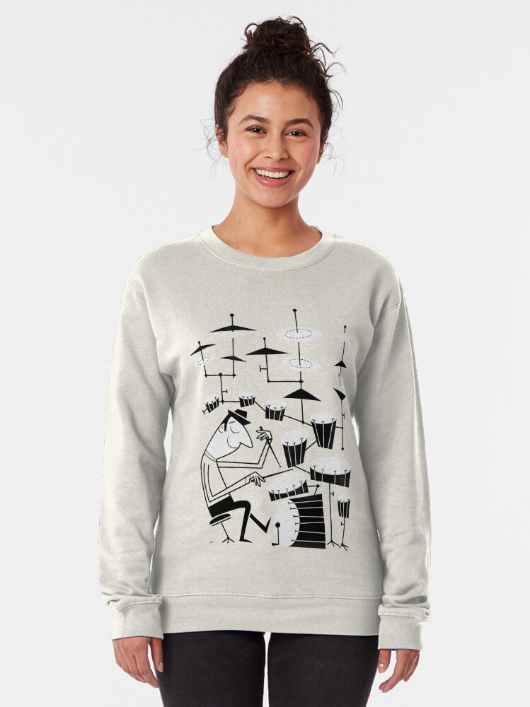 Alternate view of Play that beat Pullover Sweatshirt