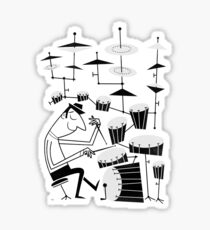 Pegatina Juega ese ritmo