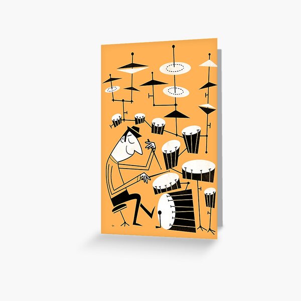 Play that beat Greeting Card