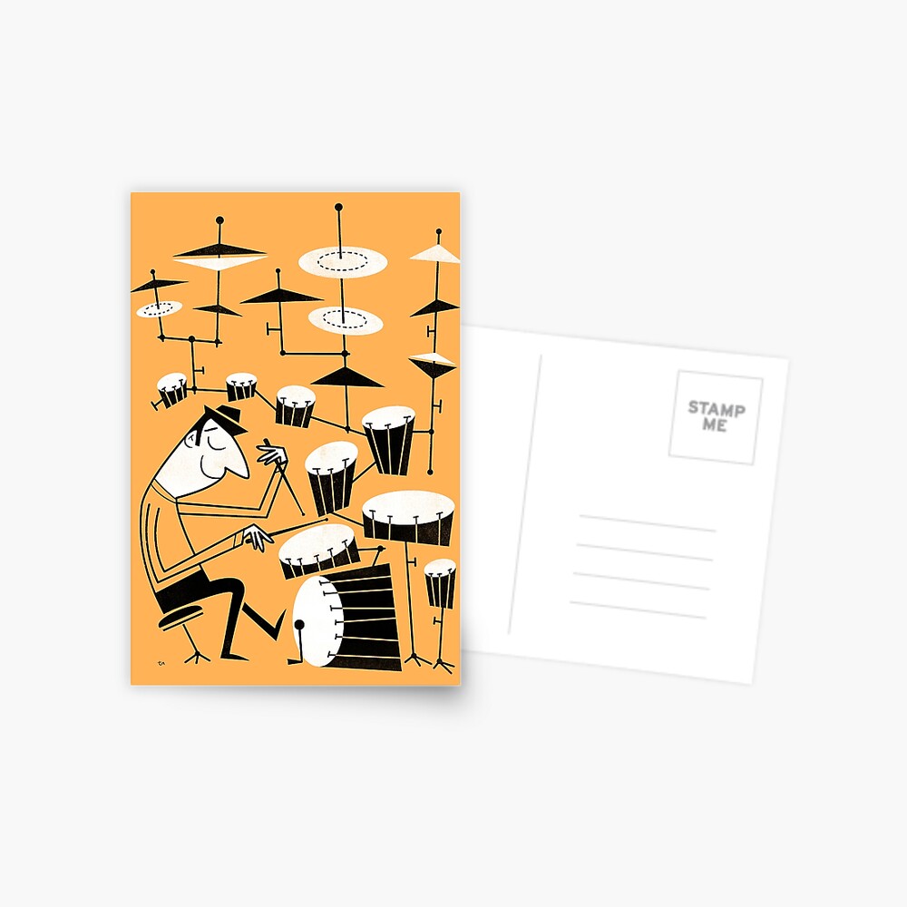 Play that beat Postcard