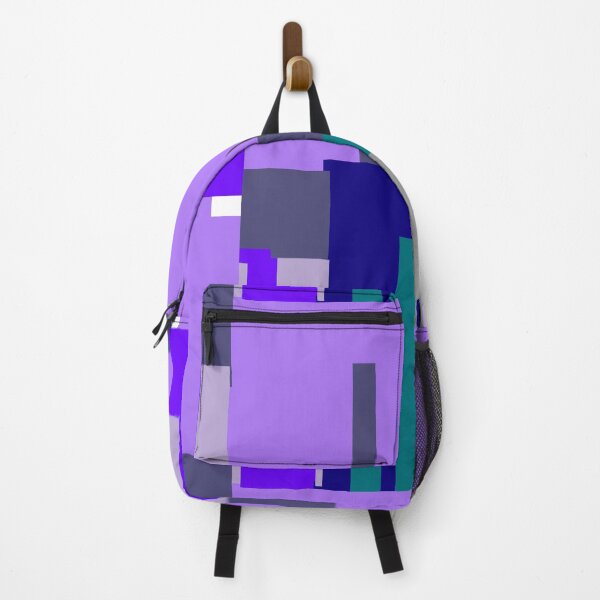 Item preview, Purple blue cold tone tower city designed and sold by tenkenryujin.
