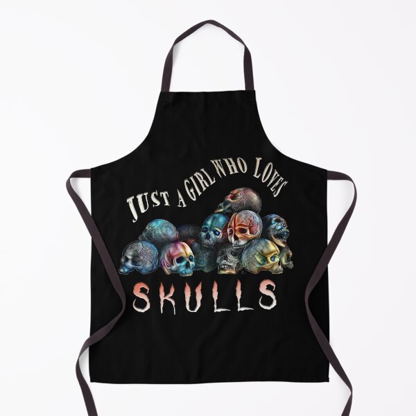 Item preview, Just A Girl Who Loves Skulls | Skulls Everyday | Surreal Horror Skulls | Skullcore | TM11 designed and sold by triciakitty.