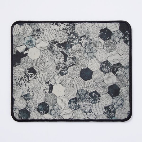 Item preview, Grey hexagon abstract pattern; 13 pro max iPhone cases designed and sold by Micovic.