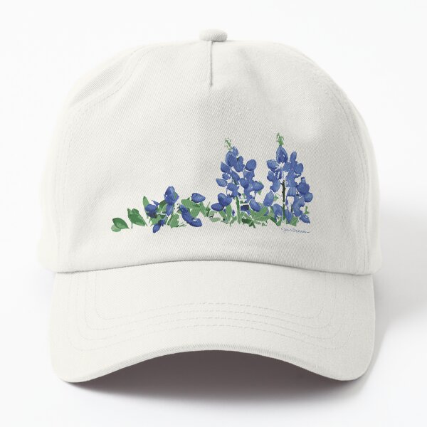 Bluebonnet Wild Flowers Dad Hat