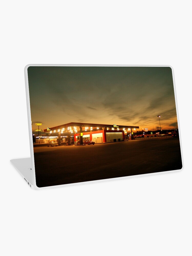 Thumbnail 1 of 2, Laptop Skin, Alabama Filling Station designed and sold by jdempsey.
