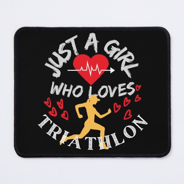Item preview, Triathlete Definition- Just A Girl Who Loves Triathlon designed and sold by Sonatablue.