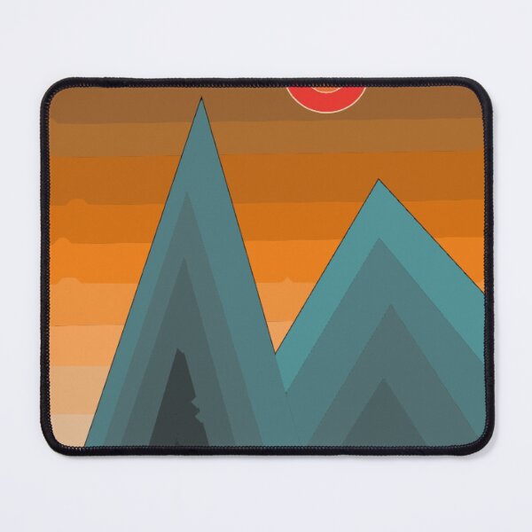 Item preview, Digital mountain art  Illustration  designed and sold by tenkenryujin.