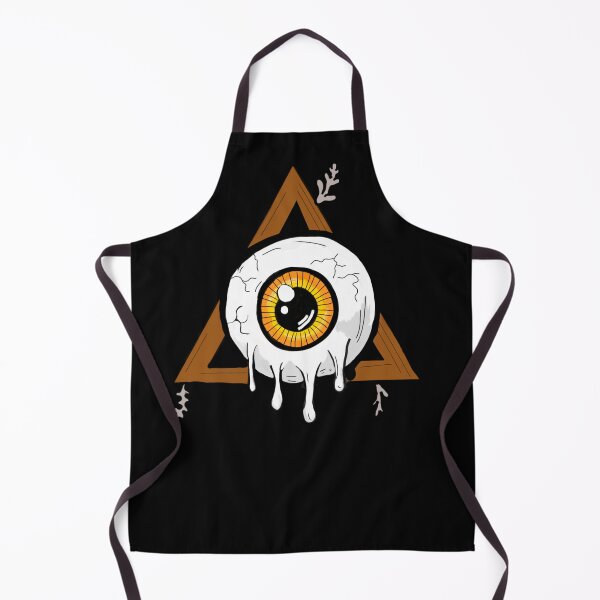 Item preview, Orange Gold all seeing eye with black background designed and sold by DemonicGloom.
