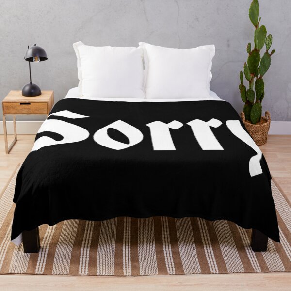 Item preview, Sorry White Logo designed and sold by soundbible.