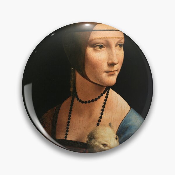 Artikelvorschau, Leonardo da Vinci "Dame mit Hermelin" entworfen und verkauft von Alexandra Dahl.