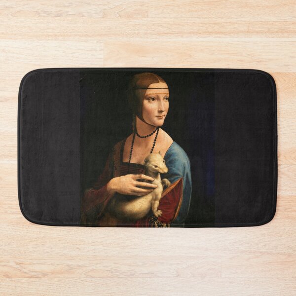 Artikelvorschau, Leonardo da Vinci "Dame mit Hermelin" entworfen und verkauft von Alexandra Dahl.