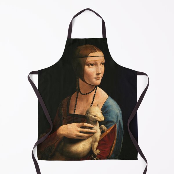 Artikelvorschau, Leonardo da Vinci "Dame mit Hermelin" entworfen und verkauft von Alexandra Dahl.