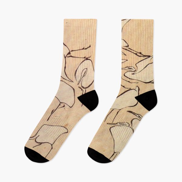 Item preview, Katsushika Hokusai's Egrets designed and sold by mosfunky.