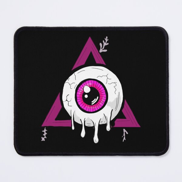 Item preview, Pink all seeing eye with black background  designed and sold by DemonicGloom.