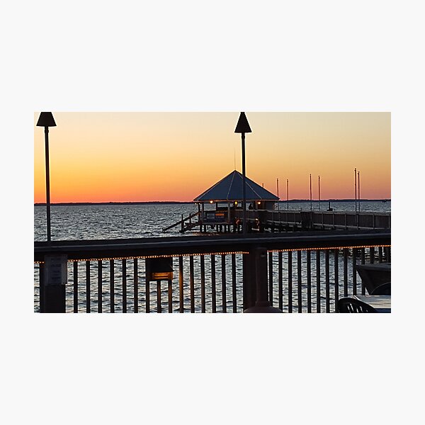 Item preview, Boardwalk Sunset designed and sold by DLDDigitalDesigns.