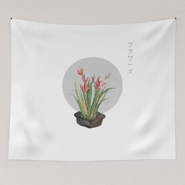 Item preview, Japanese Plant Art designed and sold by TheHillSpruce.