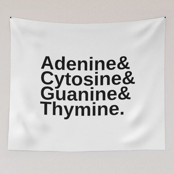 Item preview, DNA - Adenine, Cytosine, Guanine, Thymine - Microbiology, Molecular Biology designed and sold by jadedscientist.