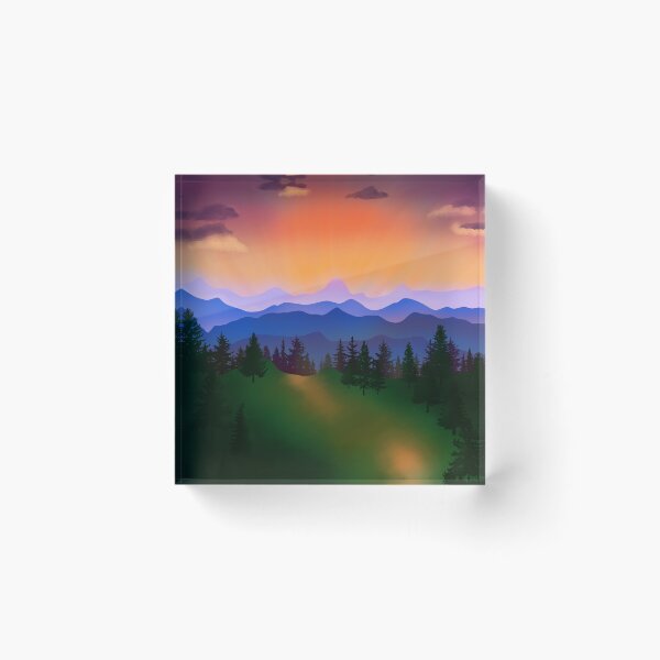 Artikelvorschau, Sonnenuntergang über den Appalachen entworfen und verkauft von GreenStardust.