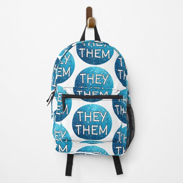 Item preview, Rain drops they them pronouns designed and sold by PRONOUNS-R-US.