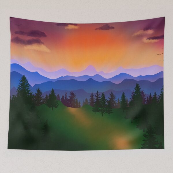 Artikelvorschau, Sonnenuntergang über den Appalachen entworfen und verkauft von GreenStardust.