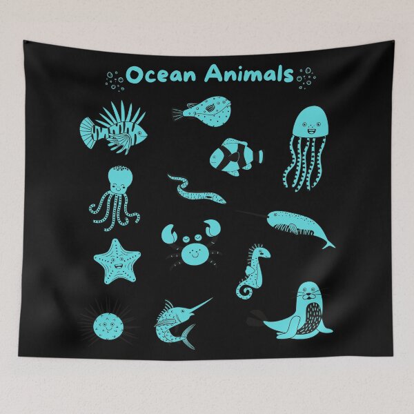 Item preview, Ocean Animals Set Pack -Love is like fishing- designed and sold by Red-ElYoubi.