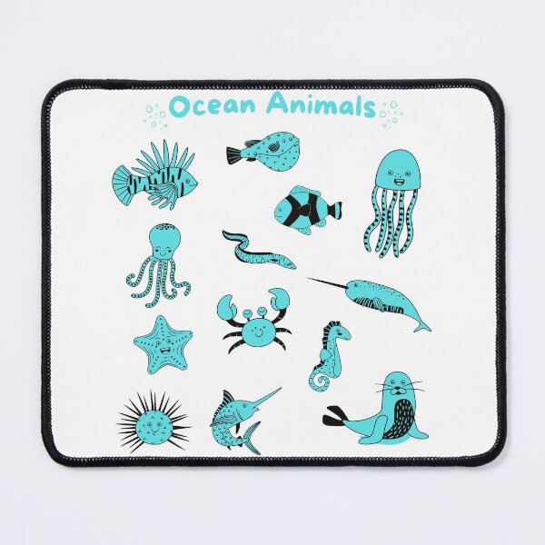 Item preview, Ocean Animals Set Pack -Love is like fishing- designed and sold by Red-ElYoubi.