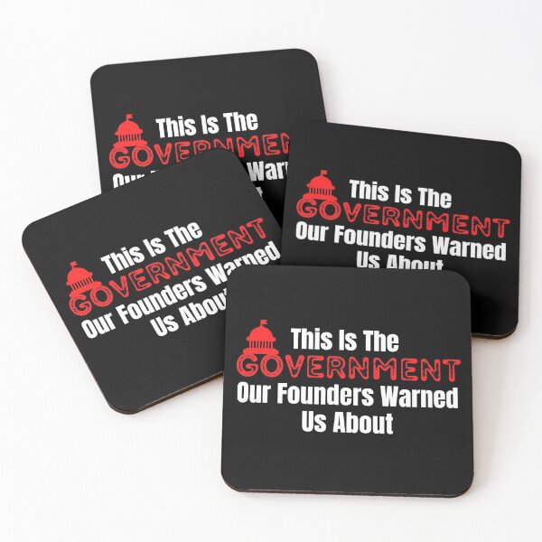 Item preview, This Is The Government Our Founders Warned Us About Design designed and sold by EarthArtDesigns.