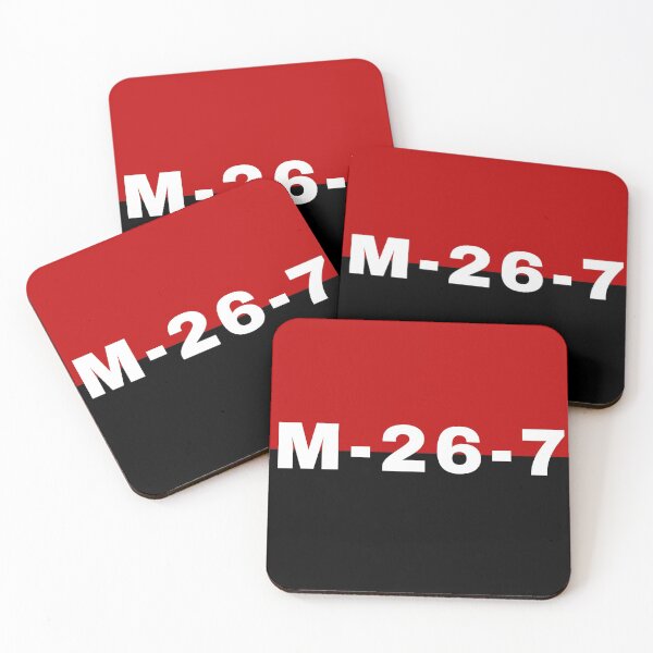 Item preview, M-26-7 - Revolución Cubana, Histórico, Cuba, Socialista, Bandera designed and sold by SpaceDogLaika.
