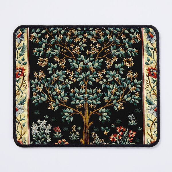 Item preview, The Tree of Life Midnight Floral Tapestry designed and sold by Epitome Girl.