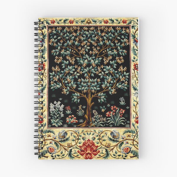 Item preview, The Tree of Life Midnight Floral Tapestry designed and sold by Epitome Girl.