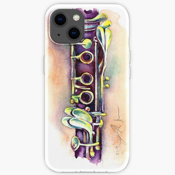 this is a clarinet iPhone Soft Case