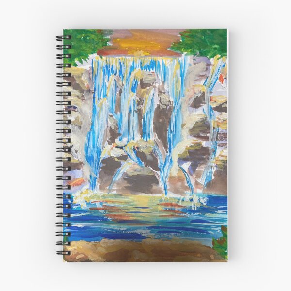 Item preview, The Falls at Sunset  designed and sold by AdynPrenticeArt.