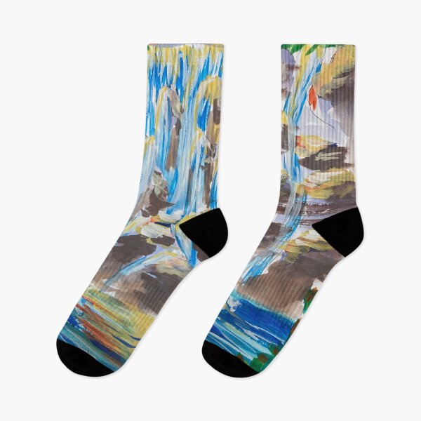 Item preview, The Falls at Sunset  designed and sold by AdynPrenticeArt.