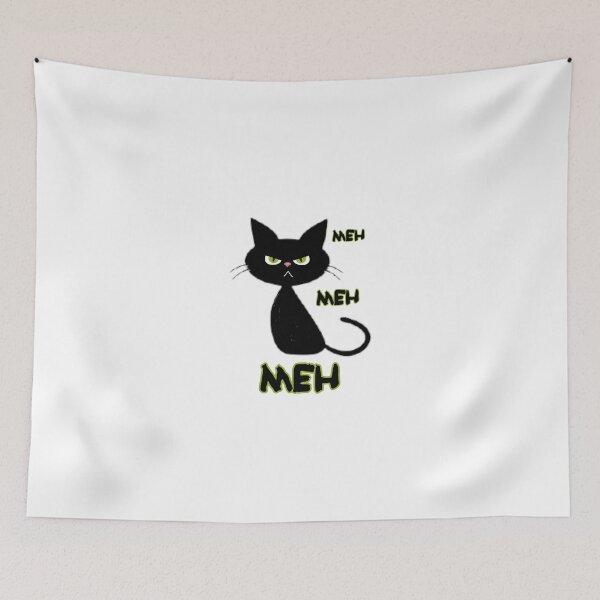 Item preview, Funny meh cat - funny cat quote designed and sold by NathBros.