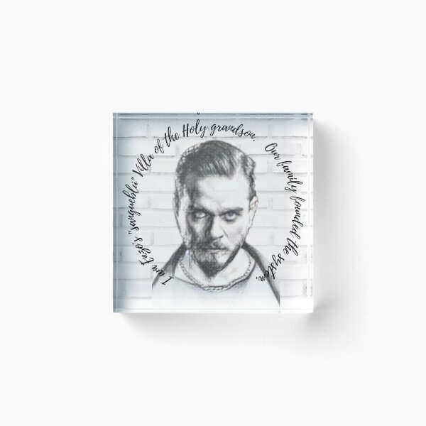Item preview, Enzo "Sangueblú" Villa portrait and the short introduction. designed and sold by Mobster-Store.